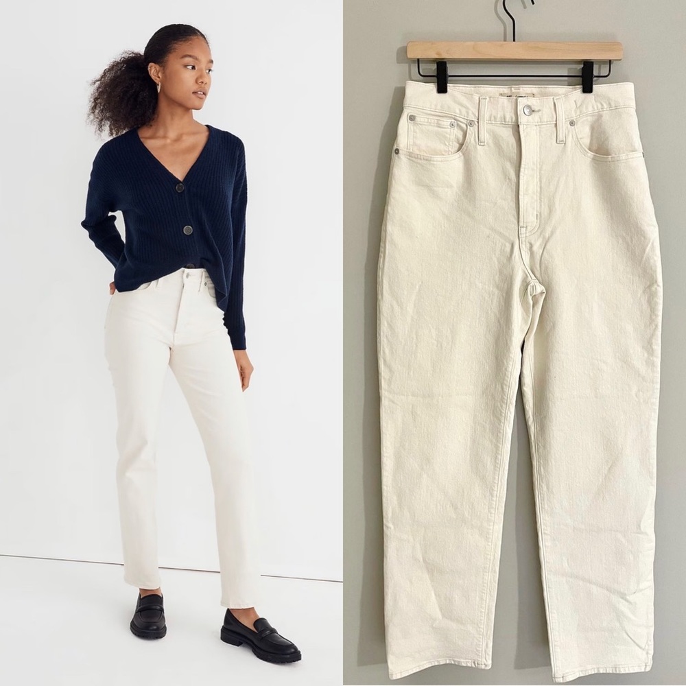 NWT Madewell The Perfect Vintage Straight Jean in Vintage Canvas, various sizes